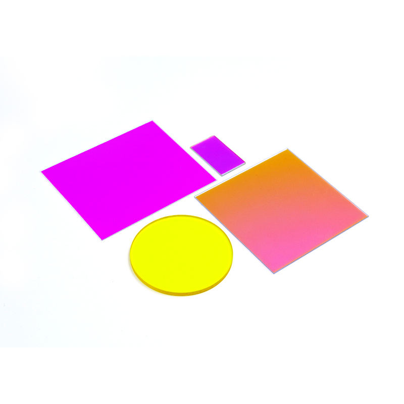 Precision Optical Filters Displaying Bandpass, Notch, and ND Profiles